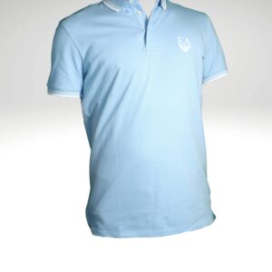 POLO H AZUL CLARO EA PLASTIFICADO RELIEVE