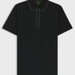 POLO H NEG/LINEAS GRIS