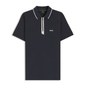 POLO H AZUL STRECH CREMAYERA
