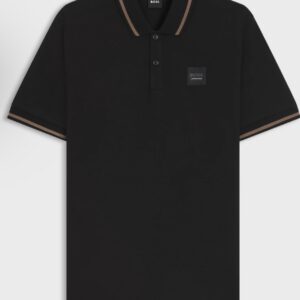 POLO H TXL NEGRO PLACA BOSS EQUESTRIAN
