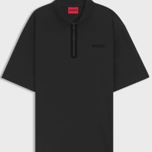 POLO H NEGRO CREMALLERA HUGO NEGRO