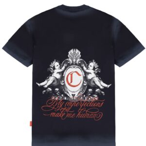 CAMISETA H INTAGLIO NEGRO