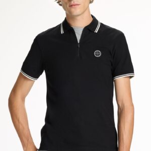 POLO H NEGRO CREMALLERA CH