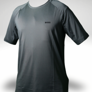 CAMISETA H GRIS BOSS NEGRO