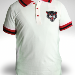 POLO H TS BLANCO CUELLO ROJO TIGRE MYBRAND
