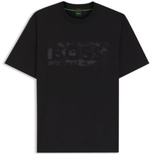 CAMISETA H NEGRO BOSS CAMUFALDO PECHO