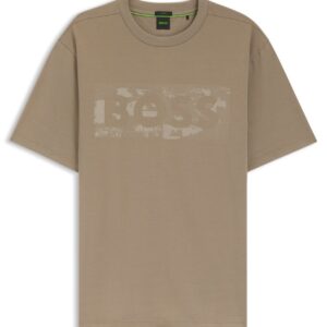 CAMISETA H CAFÉ BOSS CAMUFLADO PECHO