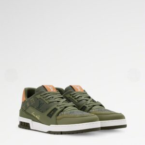 SNEAKERS H T41 LV VERDE/CAFE