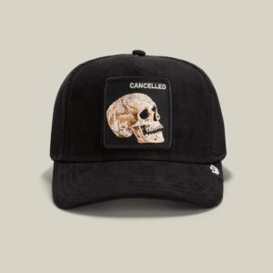 GORRA H GOORIN NEGRA CALAVERA